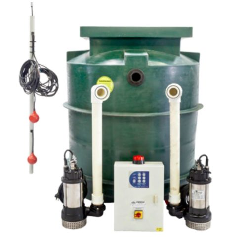 900 LITRE KWIKFLO DUAL SEWER PUMP