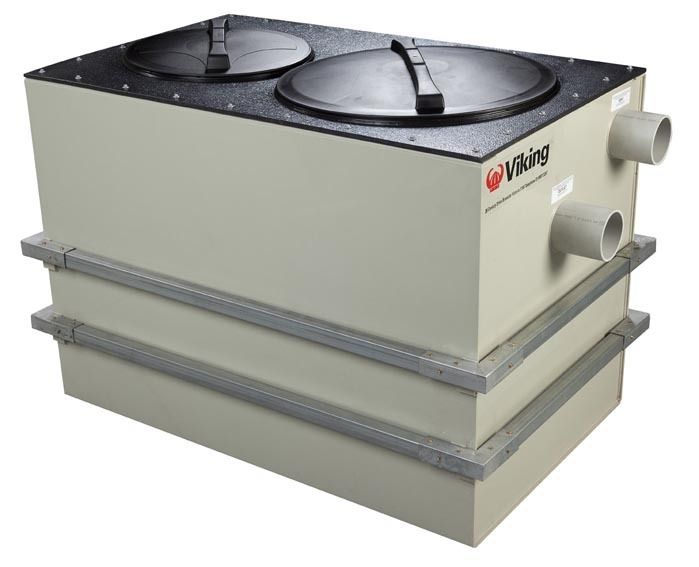 2000 LITRE VIKING ABOVE GROUND GREASE TRAP