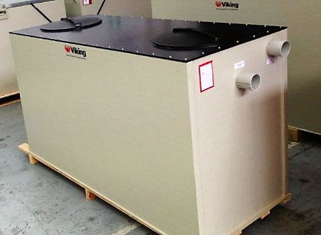 2000 LITRE VIKING PT ABOVE GROUND GREASE TRAP