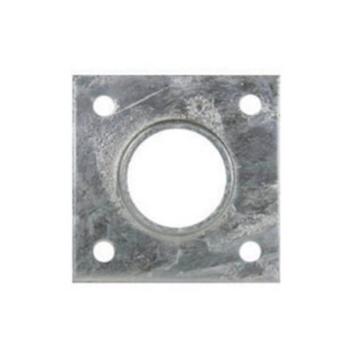 76MM GALVANISED SIGN POST BASE PLATE