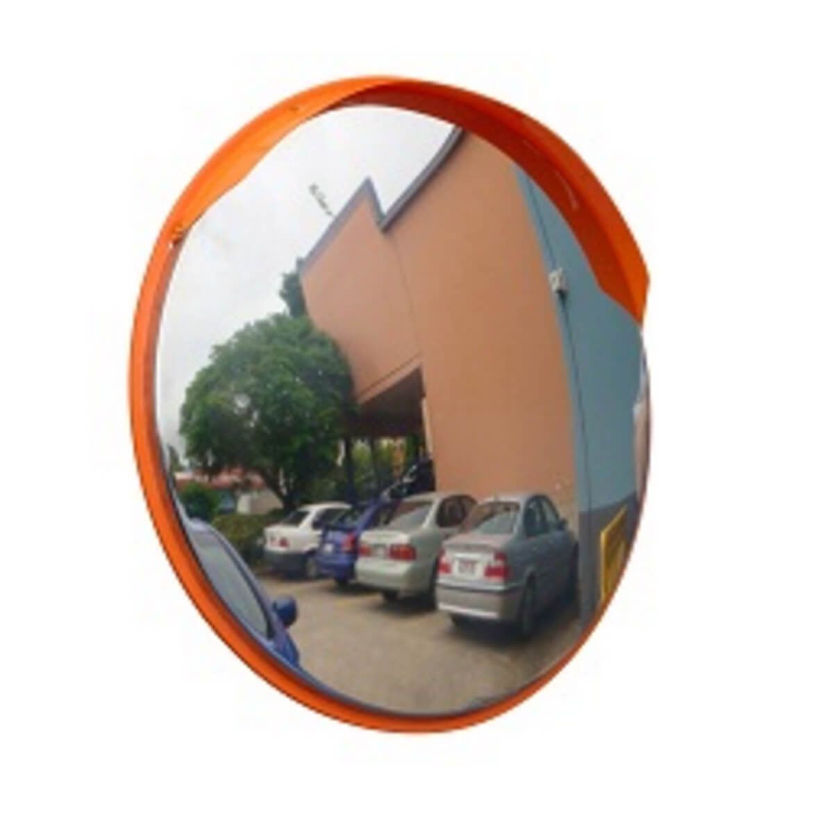 800MM STAINLESS STEEL OUTDOOR CONVEX SAFETY MIRROR