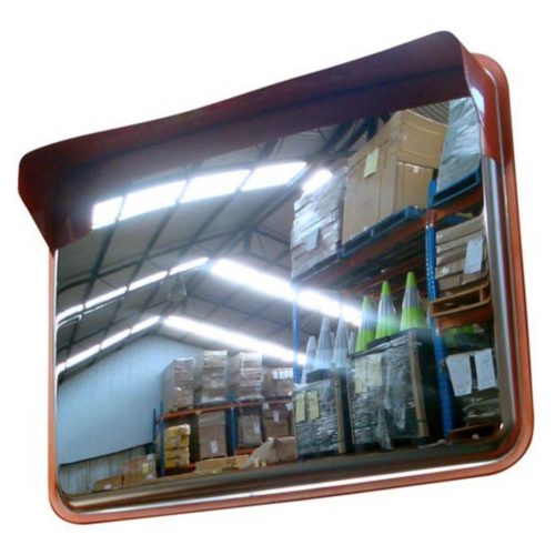 450X600MM WIDE VIEW RECTANGULAR SAFETY MIRROR