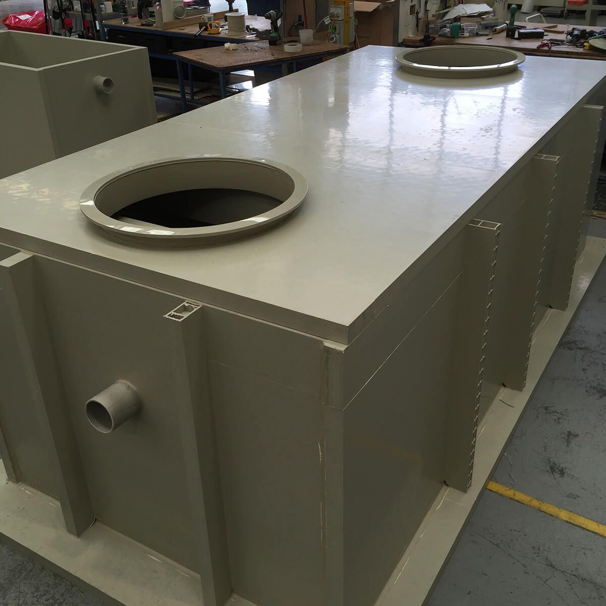4000 LITRE VIKING PT BELOW GROUND GREASE TRAP