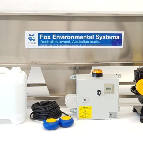 3000 LITRE FOX ENVIRO OIL WATER SS SEPARATOR KIT