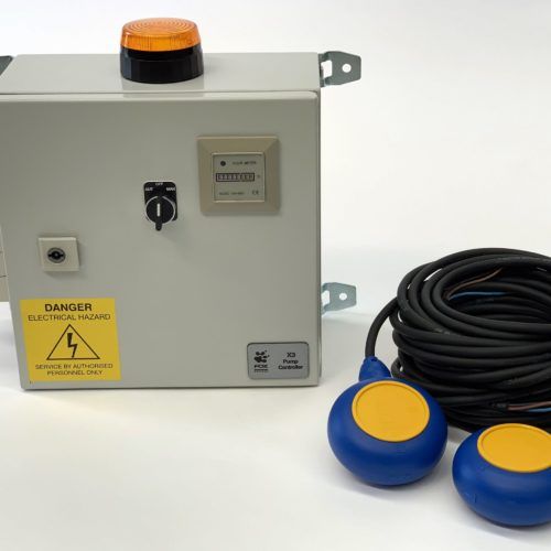 FOX ENVIRO LOW VOLTAGE PUMP CONTROLLER WITH HIGH LEVEL ALARM